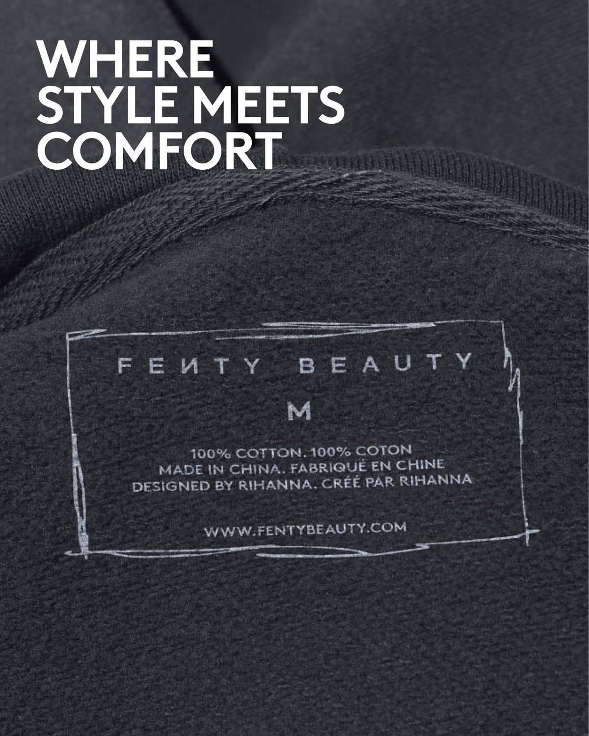Fenty Beauty Oversized Unisex Hoodie and Sweatpant Set - Image 12