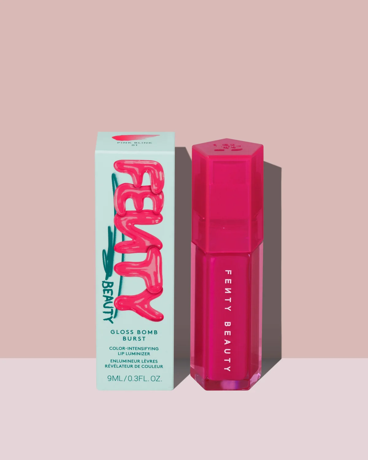 Gloss Bomb Burst Color-Intensifying Lip Luminizer — Pink Blink