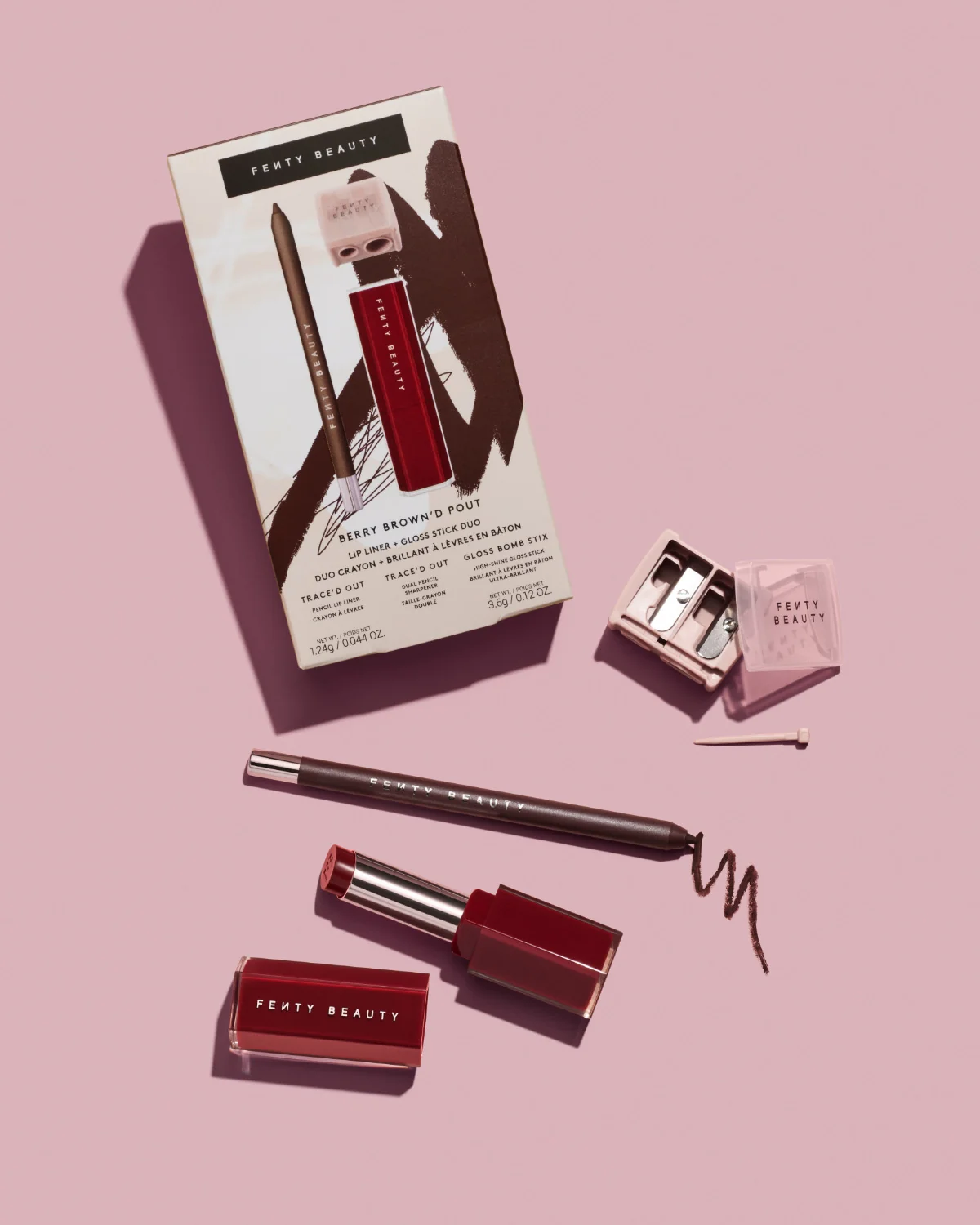 Berry Brown'd Pout Lip Liner + Gloss Stick Duo - Image 8