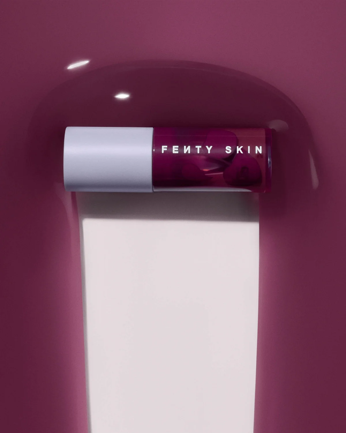 Fenty Treatz Hydrating + Strengthening Lip Oil — Black Cherry - Image 9